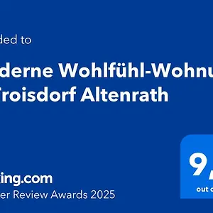 Apartment Moderne Wohlfuehl-wohnung In Altenrath, Troisdorf